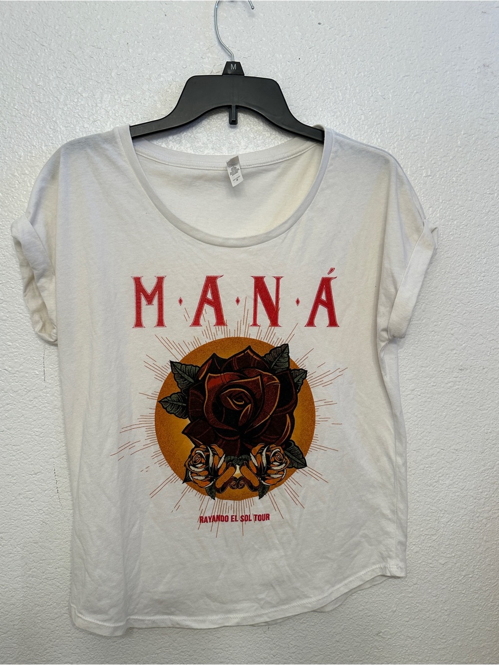 Mana Band Graphic Rose Tour T-Shirt